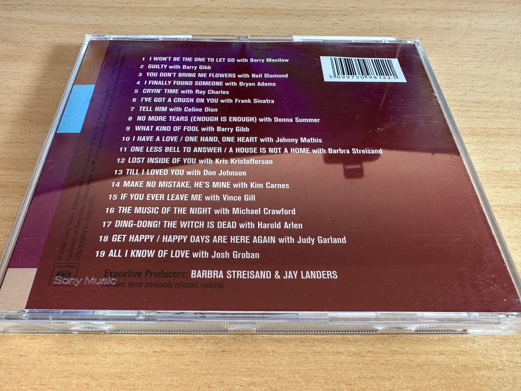 CD: Barbra Streisand – Duets – Usato da Rikon im Tösstal venduto da Alpenmutz 1