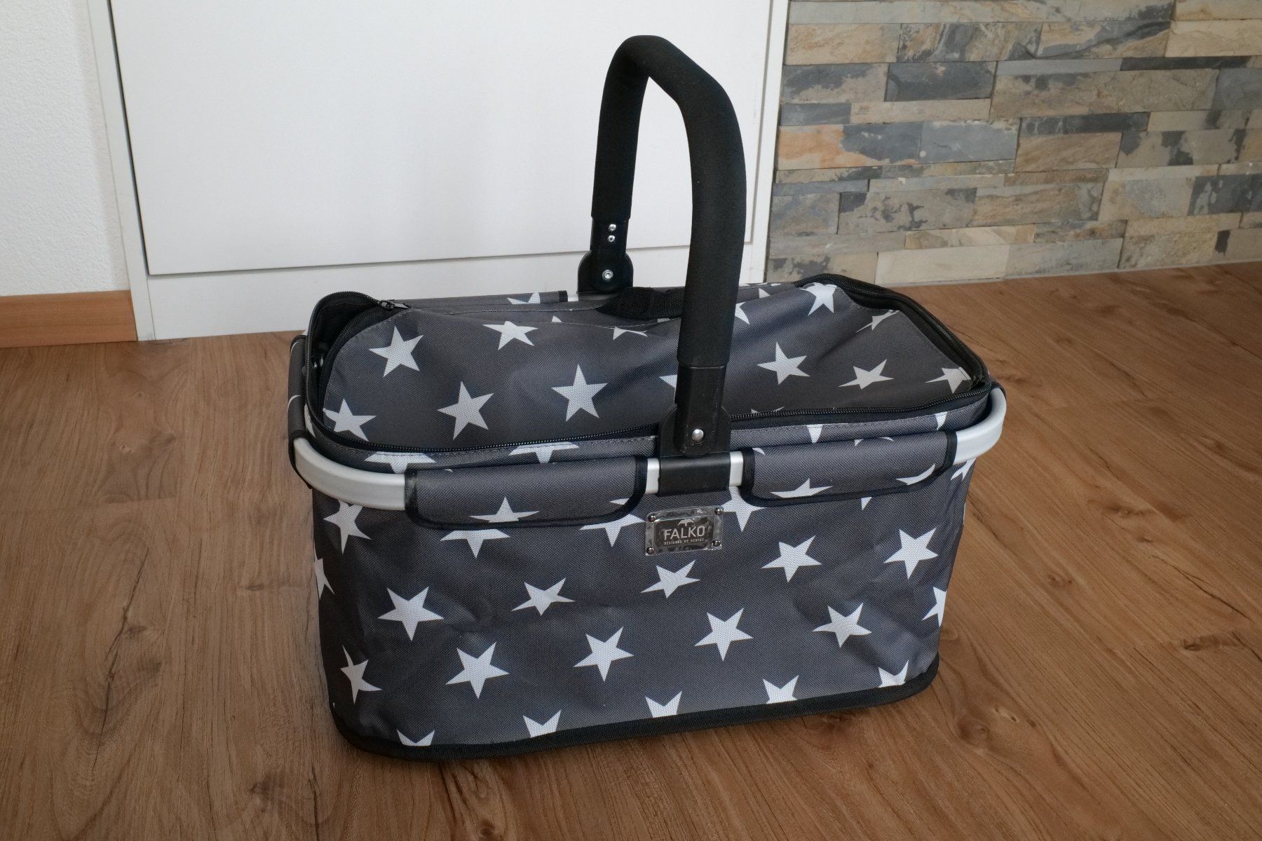 Altro per la casa: Falko Einkaufskorb Picknickkorb Grau klappbar Neuwertig – Nuovo (secondo la descrizione) da Unterkulm venduto da nmz