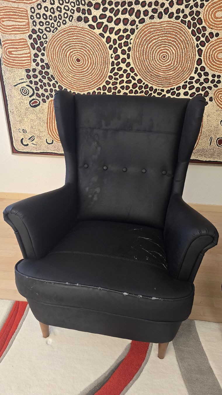 Poltrone: Gemütlicher Ohrensessel / Lounge-Sessel – Usato da Arth venduto da vir_l862