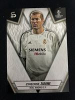 Carda Zinedine Zidane Real Madrid C.F. Champions League