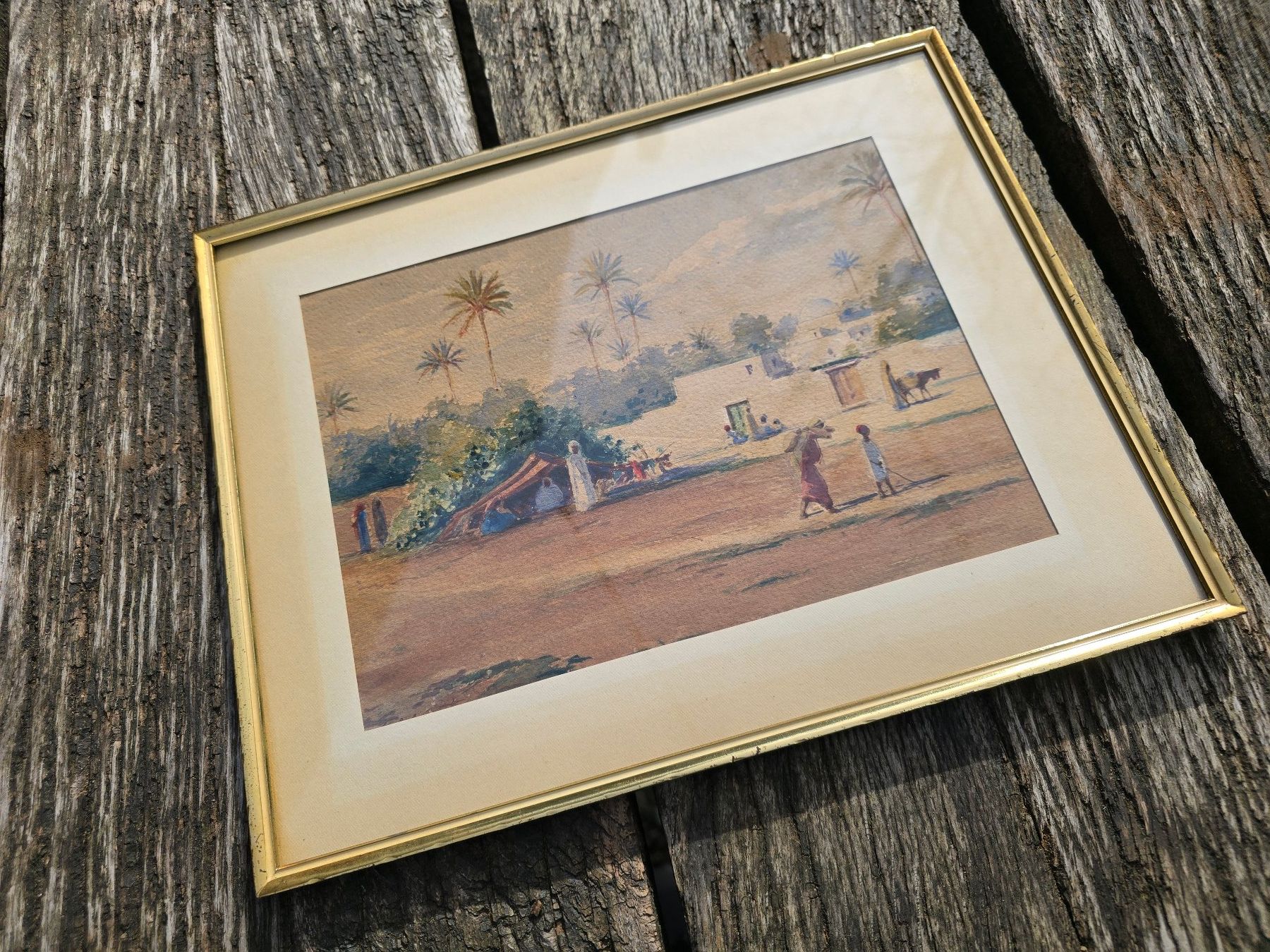 Tableaux: Bild: Aquarell Ägypten – D'occasion à Romanshorn par Rachacha 1