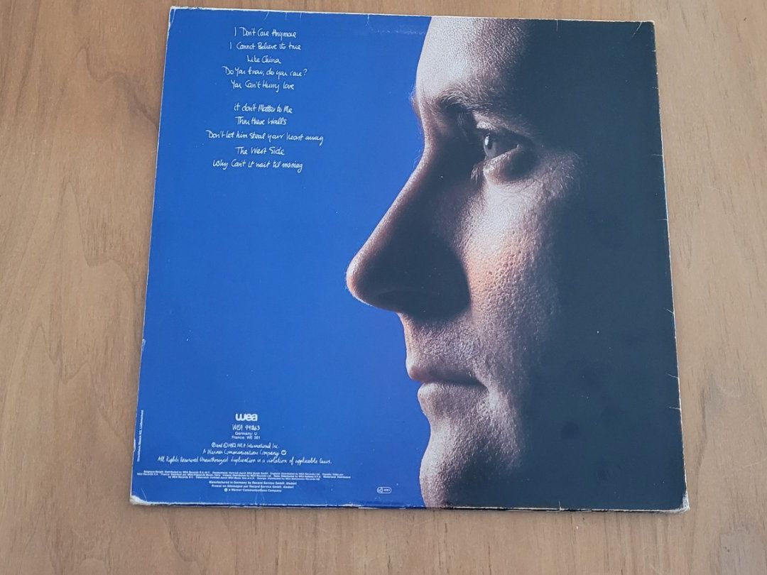Schallplatten: LP  Phil Collins – Gebraucht aus Martigny von MZ-67 2