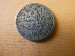 Tschechoslowakei 1922, 50 Heller