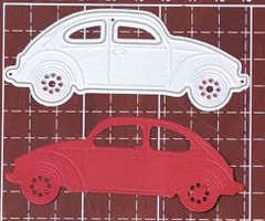 Stanzschablone Nr.81, Auto (Sizzix geeignet)