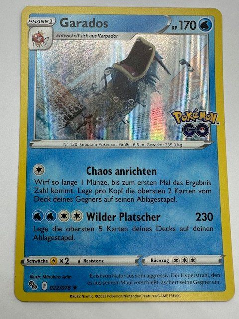 Pokémon Carte collezionabili: Garados - Holo – Nuovo (secondo la descrizione) da Nussbaumen AG venduto da Pika-Shop