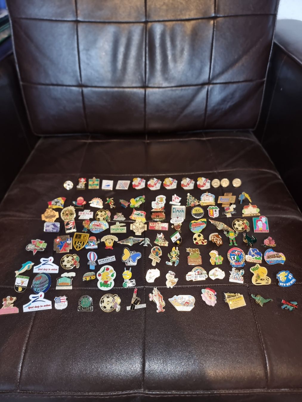 Placchette & Badge: Grosse Pinsammlung mit 102 Pins – Usato da Bronschhofen venduto da dvnb