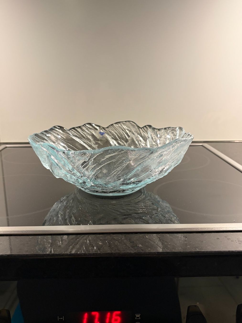 Ciotole: Gr. Schale Glas farblos Eis Riihimäki wohl 2000er Jahre – Usato da Zürich venduto da sru_6zc8