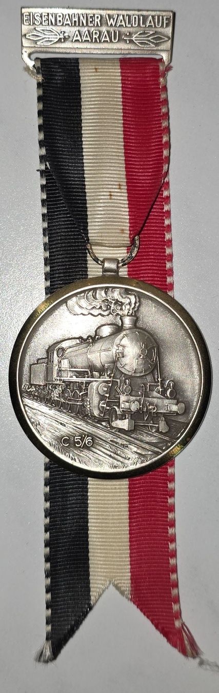 Medaglie: Waldlauf Aarau Medaille 1950, – Usato da Kleinandelfingen venduto da lom_m85w