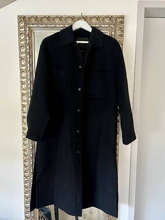 Stoffmantel Massimo Dutti