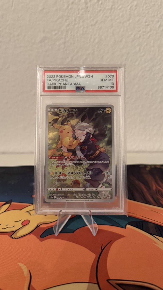 Pokémon Cartes à collectionner: PSA 10 Pikachu JP - Dark Phantasma 073/071 – Neuf (Voir description) à Dübendorf par Simplysimi