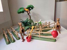 Playmobil set 3893 recinto dei canguri