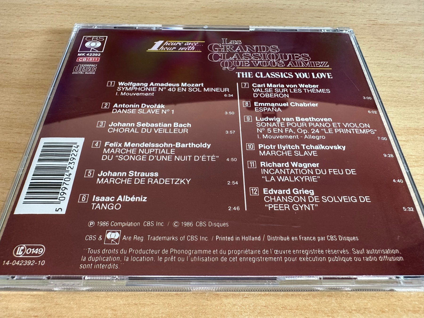 CD: Les grands classiques que vous aimez - Vol.3 – Usato da Rikon im Tösstal venduto da Alpenmutz 1