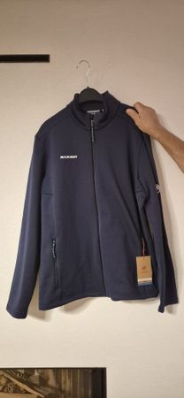 Mammut Fleecejacke dunkelblau Herren Grösse XL Neu