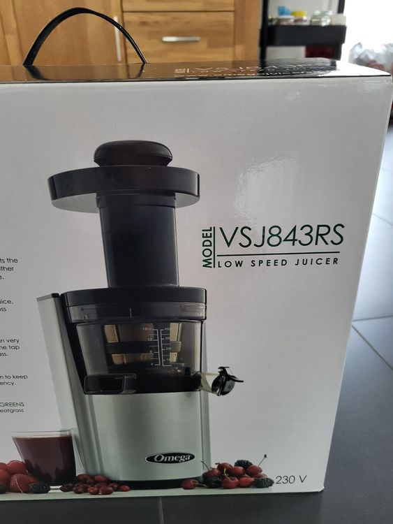 Omega Juicers VSJ843 komplett in Originalverpackung Kaufen auf Ricardo
