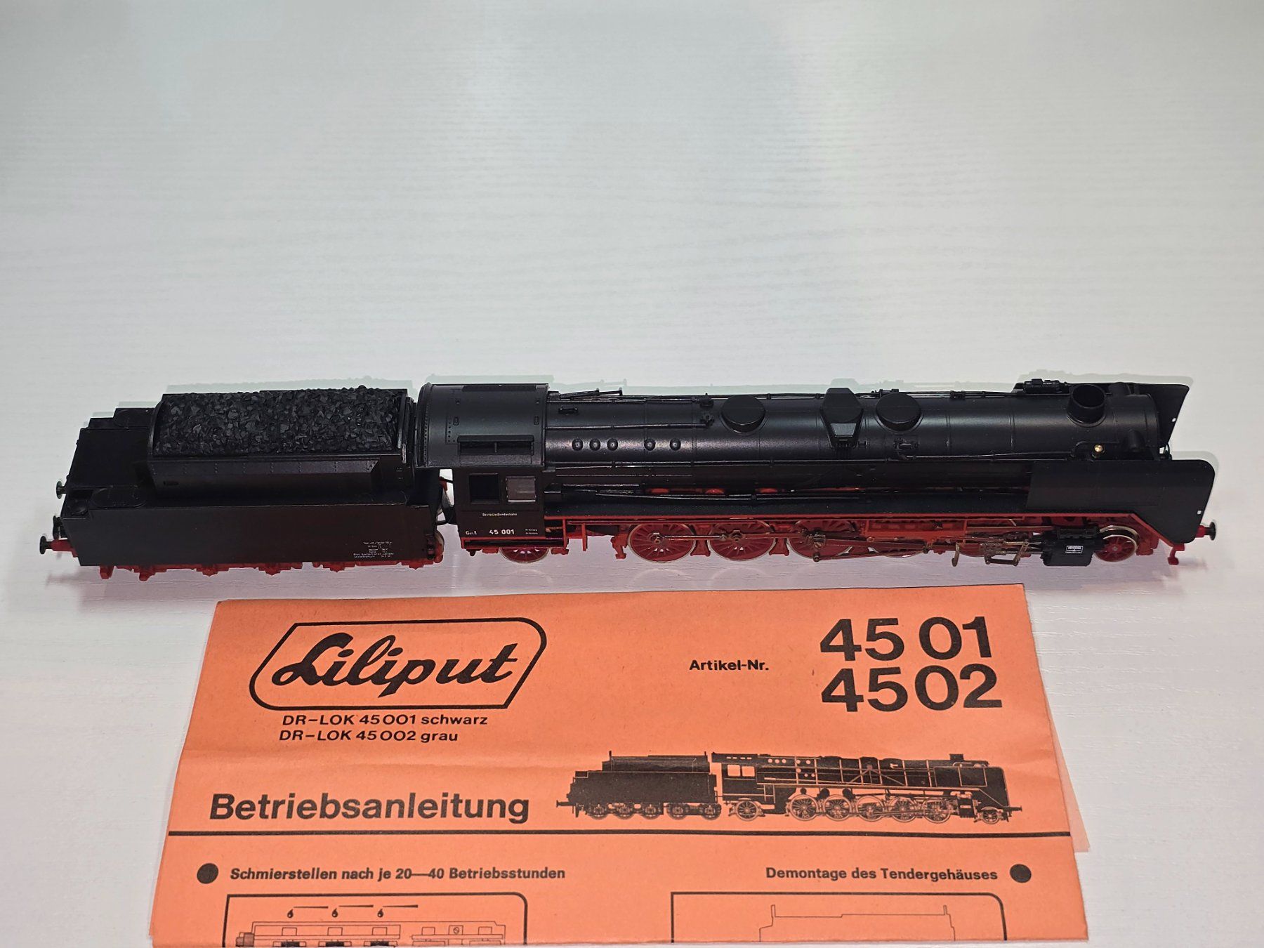 Liliput Modellini di ferrovie: Liliput 4501, DB, Br 45, Analog, Getriebe i.O., – Nuovo (secondo la descrizione) da Kloten venduto da Nicola2 8