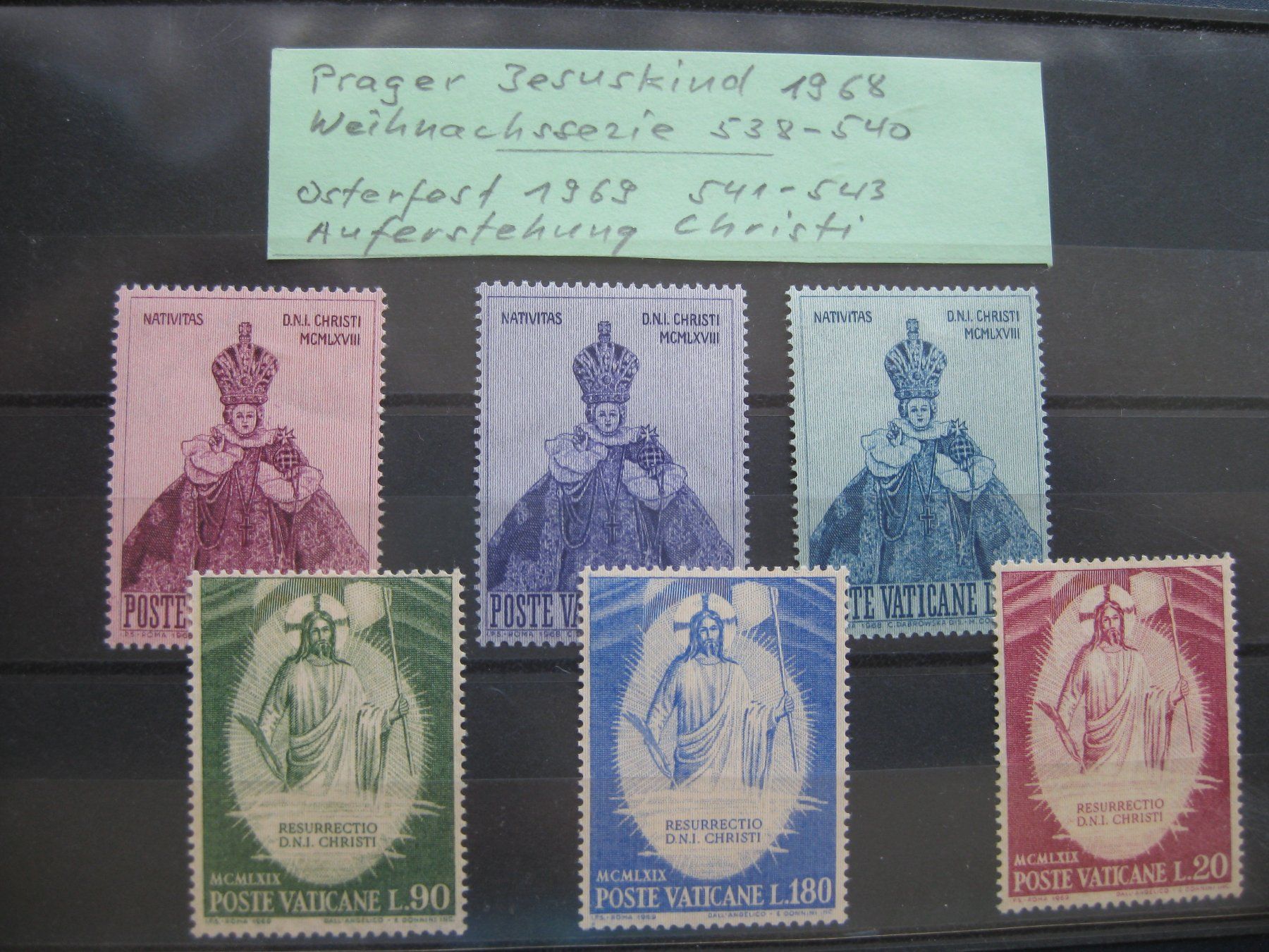 Alle Briefmarken: Vatikan, Diverse Briefe + Marken – Gebraucht aus Boppelsen von Boppli44 3