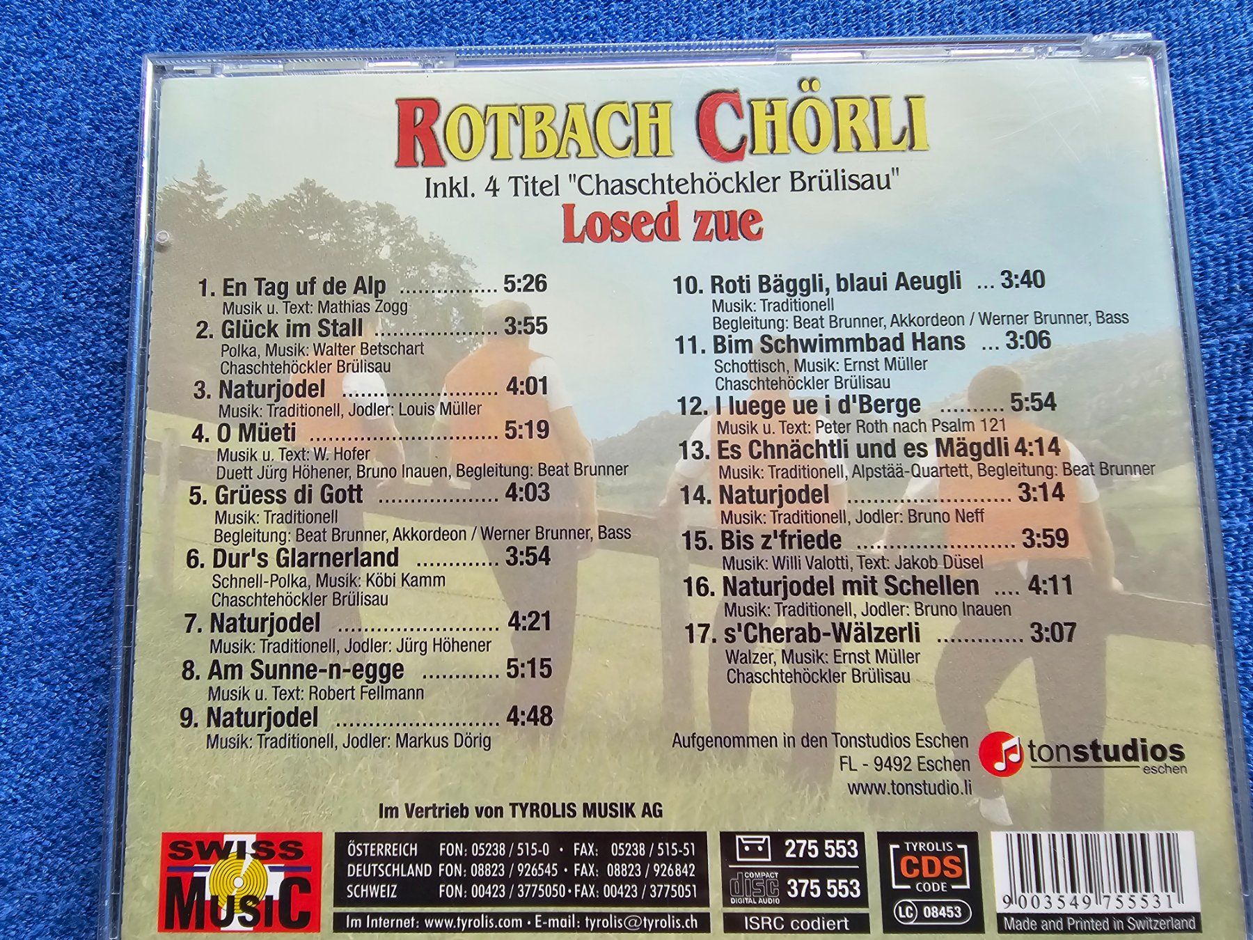 CDs: Rotbach Chörli-losed zue/cd/dj – D'occasion à Bremgarten AG par musiccollector 1