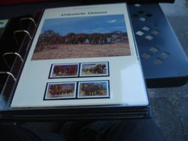 "Elefanten", Uganda 1983, Satz Lose **, FDC + Maxi