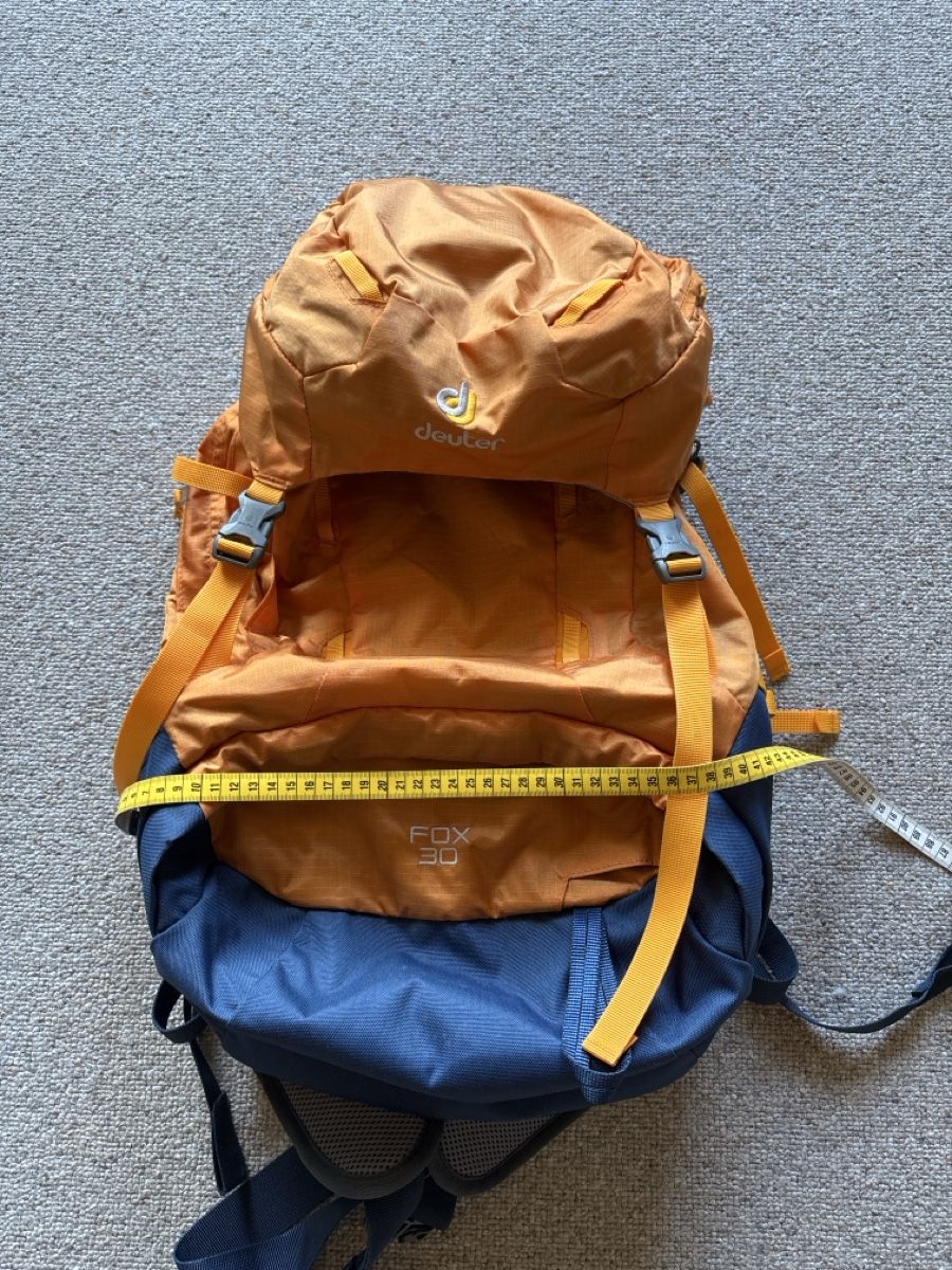 Deuter Borse & Zaini: Deuter Fox 30 Wanderrucksack, Neu, Orange/Blau – Nuovo (secondo la descrizione) da Birr venduto da Brigitte73 2