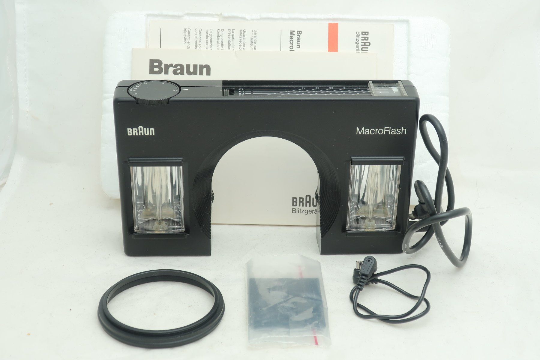 Flash: Macro Blitz Braun 340M Canon Nikon Sony #v1 – Usato da Dietikon venduto da Baro4