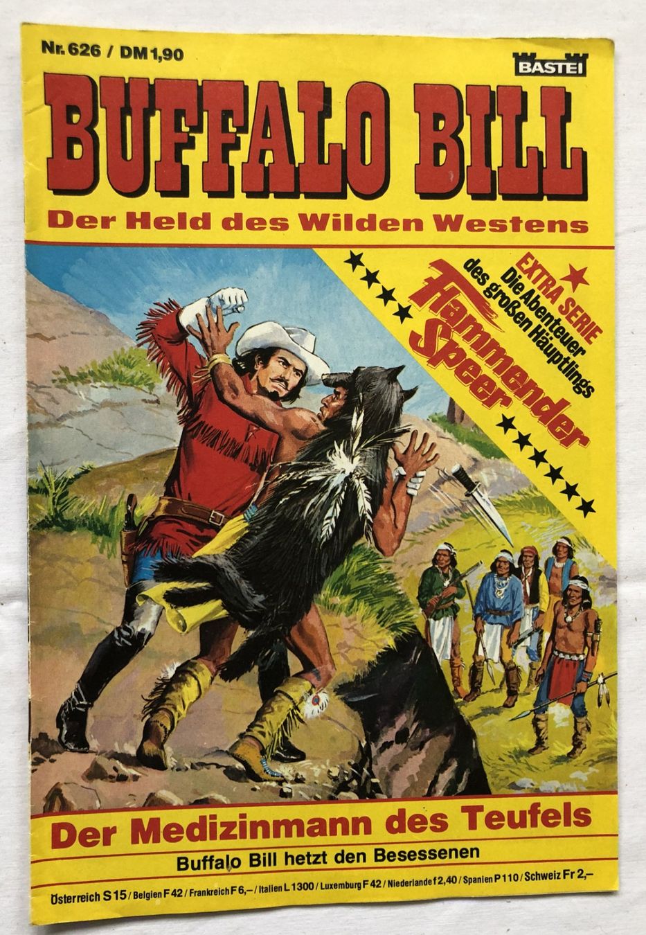 Fumetti: BUFFALO BILL - Heft - Nr.626 – Usato da Schaffhausen venduto da durruti