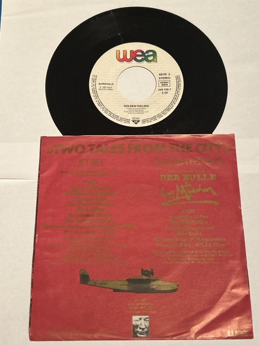 Dischi in vinile: alphaville. 1985. JET SET – Usato da Faulensee venduto da Mizuno06 1