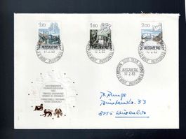 CH FDC Satz 1983