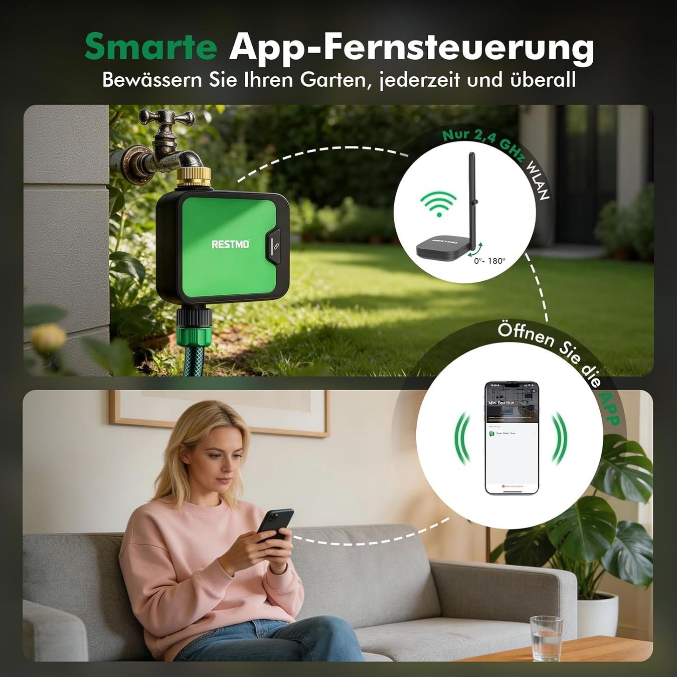 Tubi & Tubi flessibili: Bewässerungscomputer WLAN 1 Zone – Nuovo e nell'imballaggio originale da Suhr venduto da SchnapperCH 1