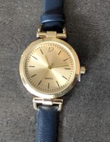 Neue goldfarbige Quartz Armbanduhr "Eternal love"