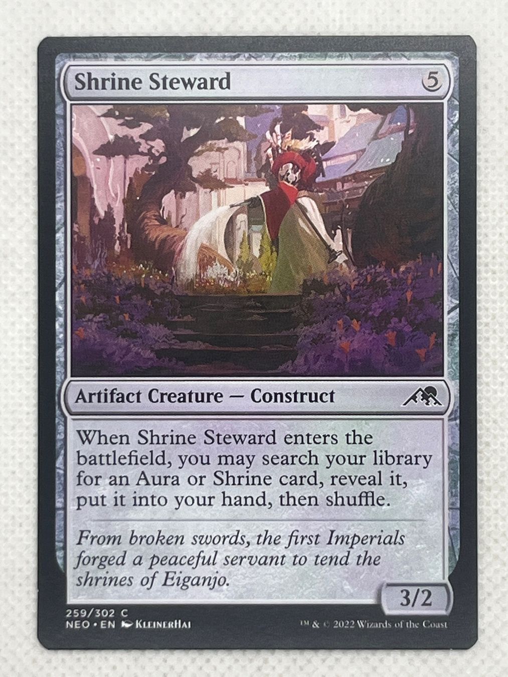 Magic The Gathering Carte collezionabili: Magic the Gathering: Shrine Steward Karte – Usato da Hinterkappelen venduto da Kim1992