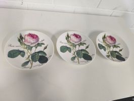 Porzellan Teller 3x