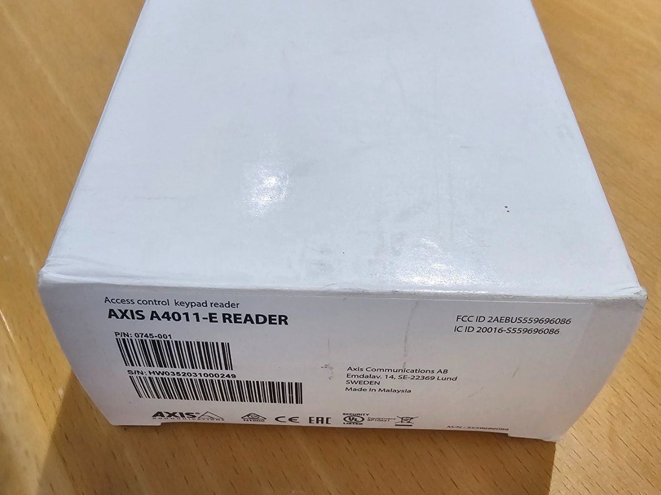 Sistema di controllo: AXIS A4011-E Reader – Nuovo e nell'imballaggio originale da Zollbrück venduto da gueschu01 1