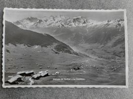 Ansichtskarte Plateau de Verbier et les Combins,  40er Jahre
