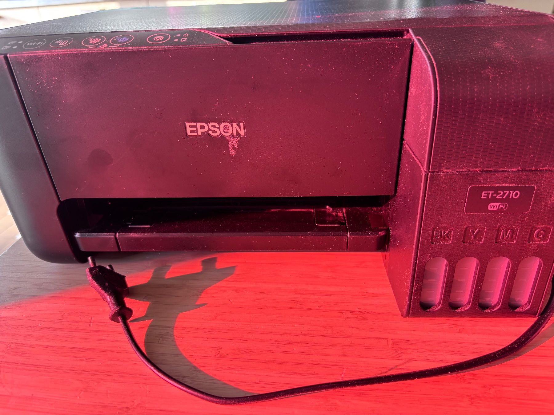 Epson Drucker: Drucker/Scanner EPSON ET-2710 mit Druckerfarbe – Gebraucht aus Zürich von ade_808