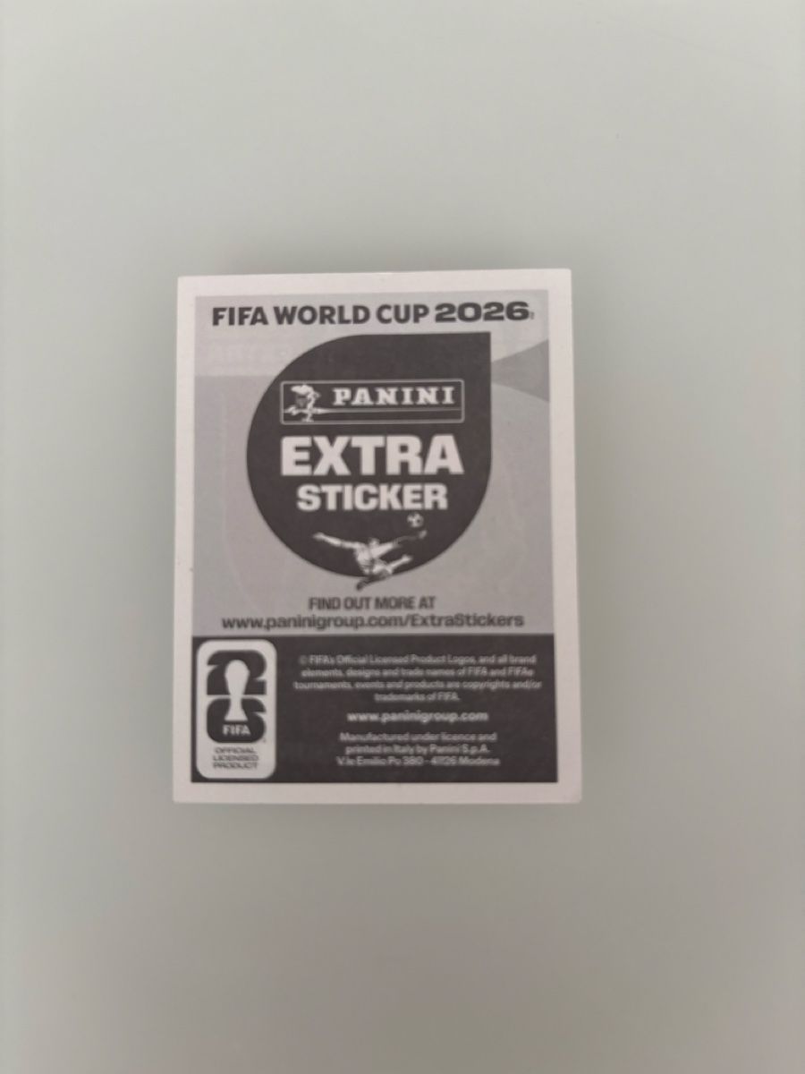 Panini Carte collezionabili: Panini Sticker Achraf Hakimi WM 2026 Extra – Nuovo e nell'imballaggio originale da Lenzburg venduto da Aydodo 1
