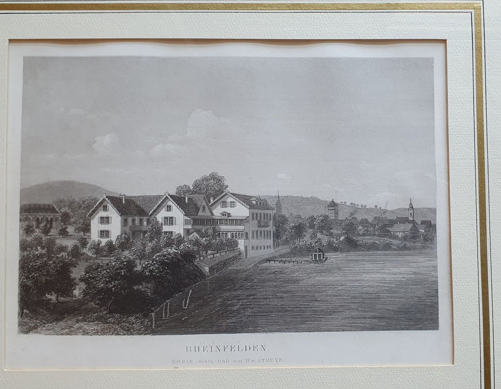 Poster & Bilder: Bild - Rheinfelden, im Goldrahmen – Gebraucht aus Kreuzlingen von Rschweiz1 1