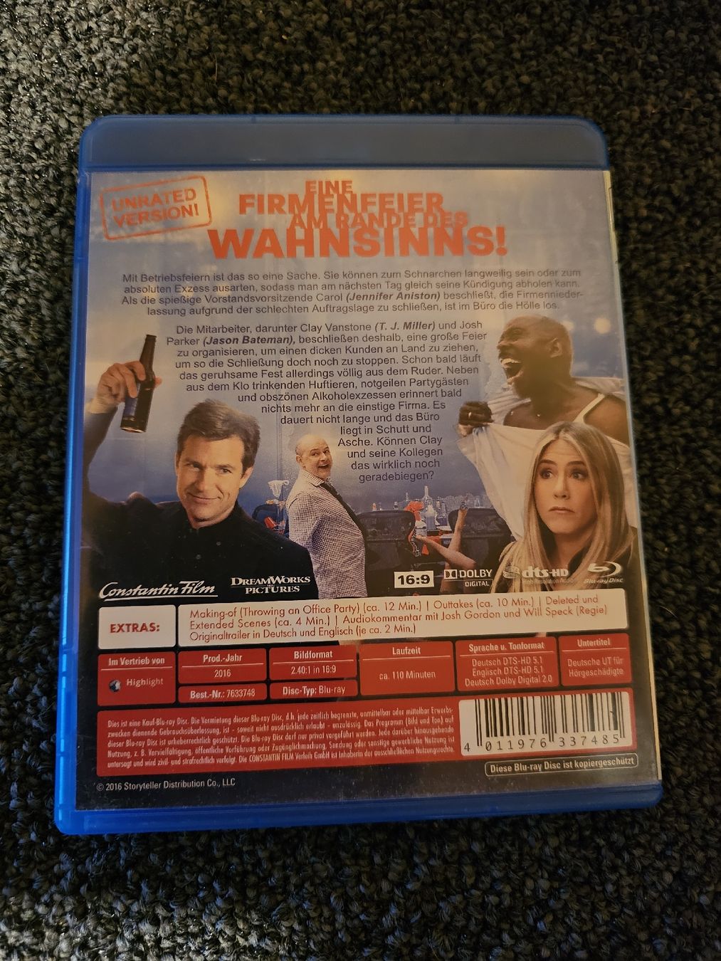 Tutti i DVDs: Blu-ray "Dirty Office Party" – Usato da Ruswil venduto da jan_bxl5 1