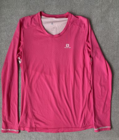 Salomon Damen Longsleeve Gr. S Rosa – UV-Schutz 50+