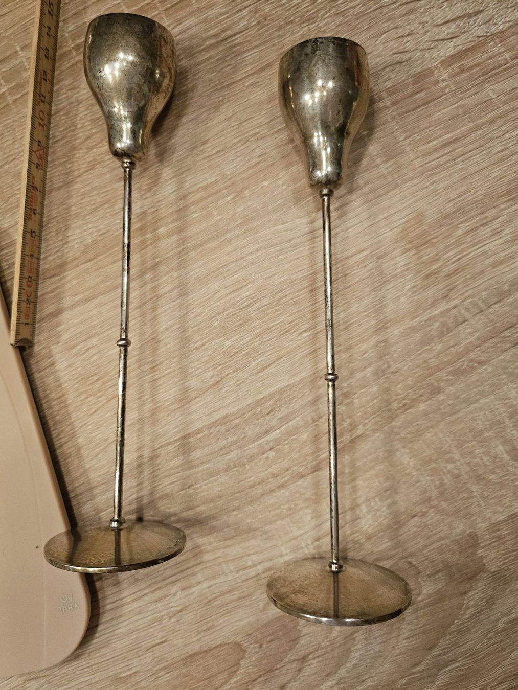 Portacandele: Kerzenständer Silber 800 – Usato da Kefikon TG venduto da Livline 1