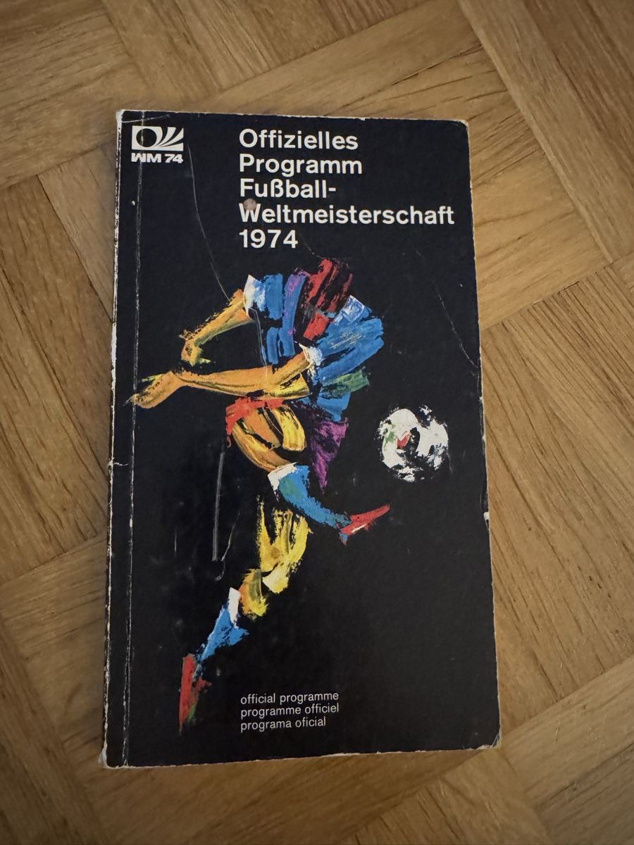 Riviste & Magazine: Offizielles WM Programm Fussball 1974 – Nuovo (secondo la descrizione) da Hergiswil NW venduto da wert721
