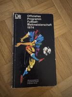 Offizielles WM Programm Fussball 1974