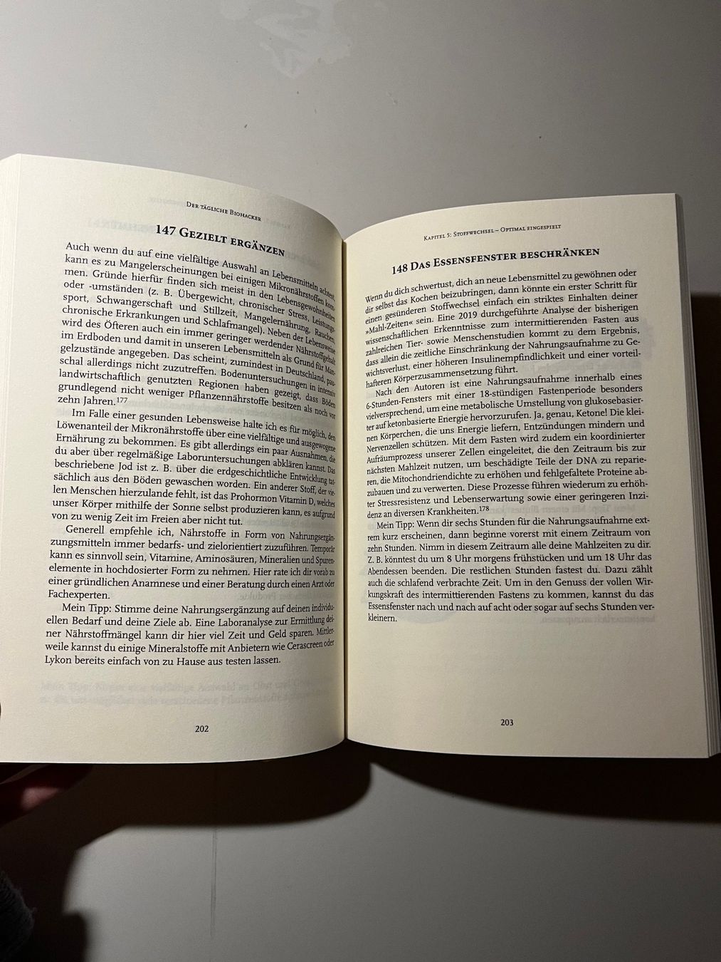 Bücher: Max Götzler: Der tägliche Biohacker – Gebraucht aus glattfelden von kimiaxel 4