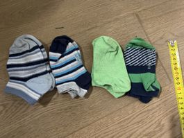4 Paar Socken, Grösse 23-26, Baumwolle, guter Zustand