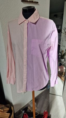 Bluse zweifarbig