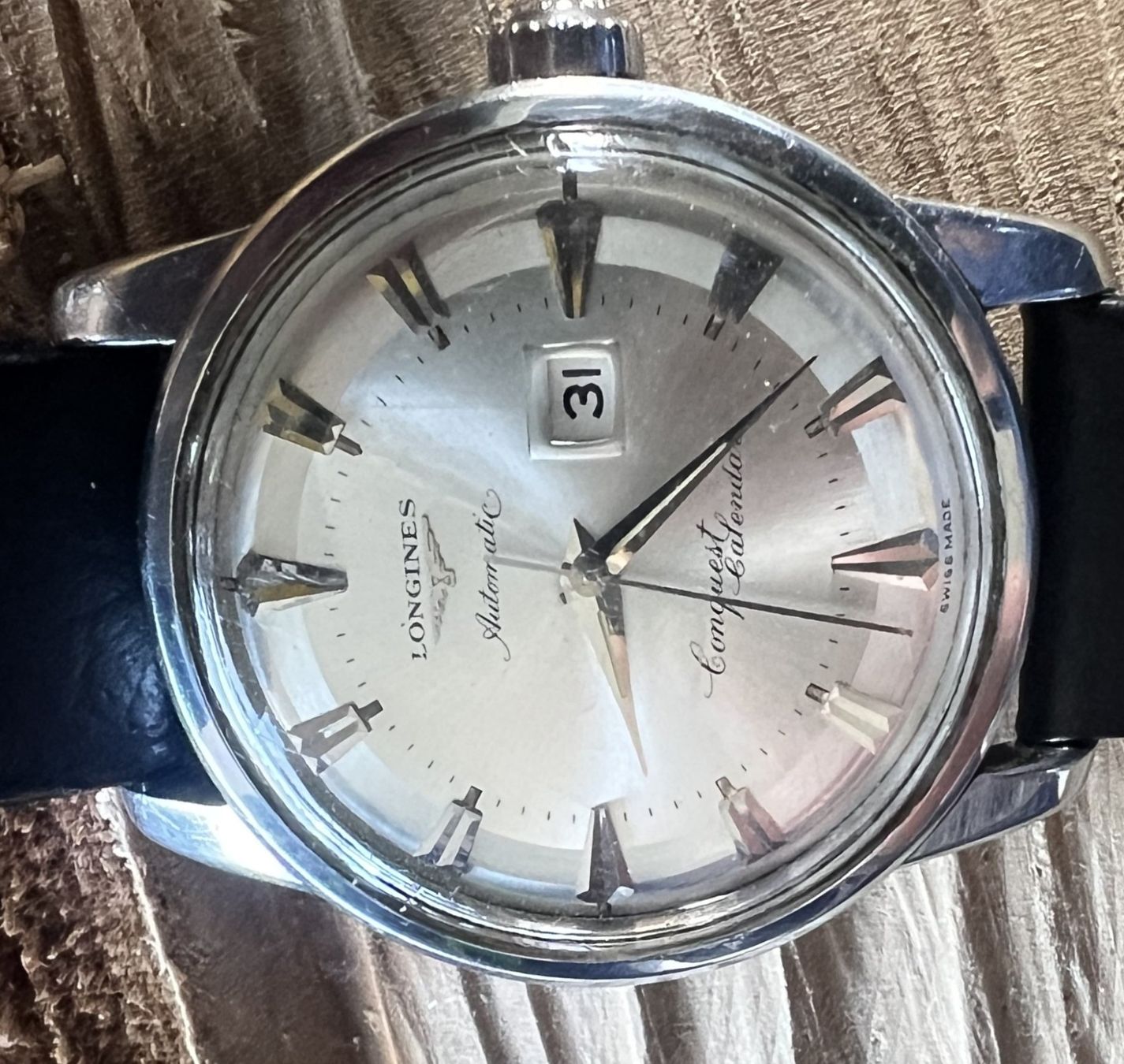 Longines Uhren: Longines 1956 Conquest Calendar  Automatic – Gebraucht aus Pratteln von bas_7gds 7