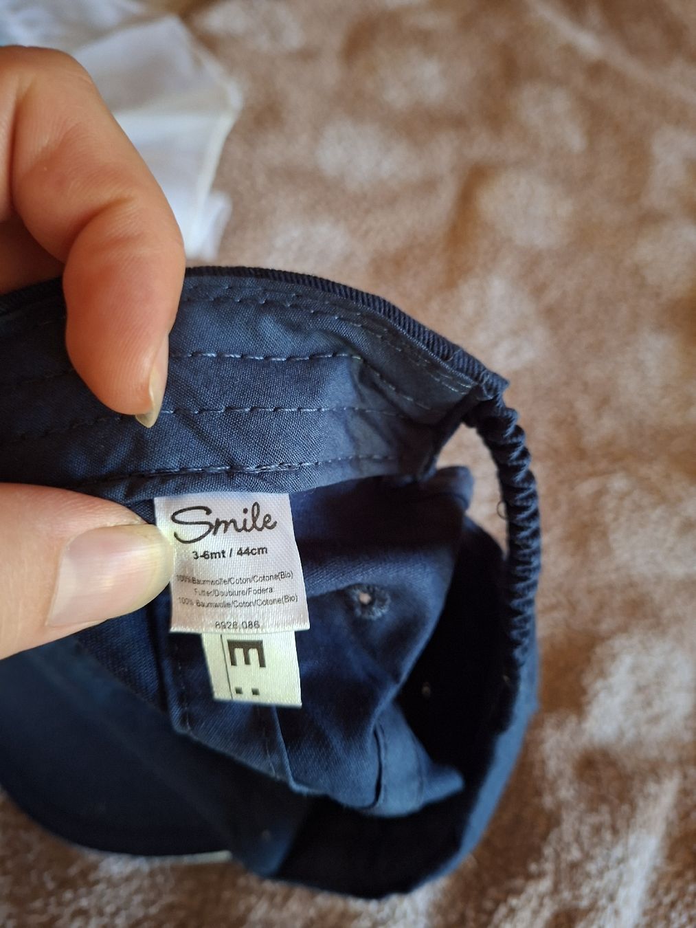 Mützen & Schals: Kinder Kappe dunkelblau Grösse 3-6 Monate – Gebraucht aus Oeschenbach von wid_7yqd 1