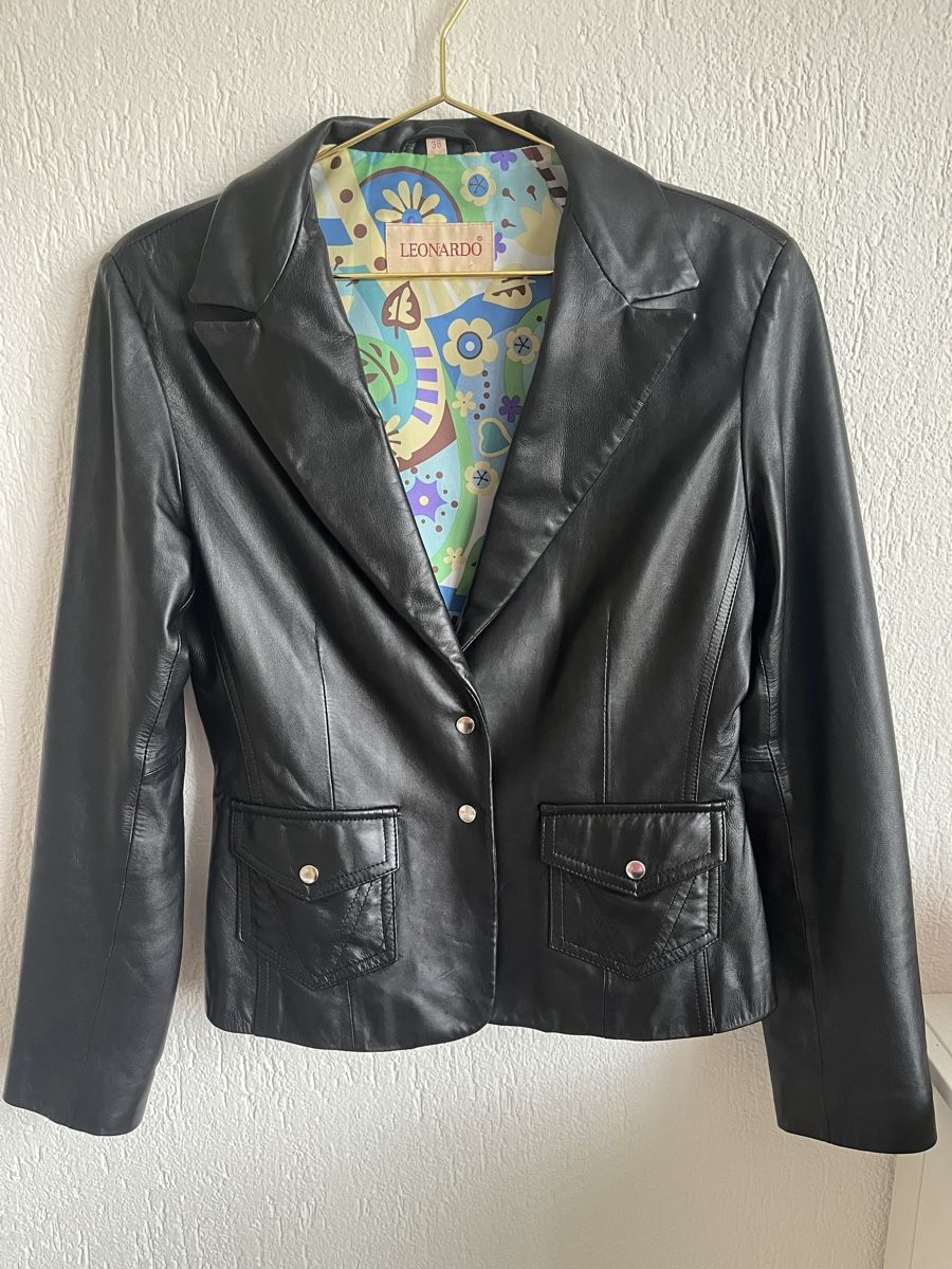 Vestes: LEONARDO Lederjacke – D'occasion à Wil SG par aiy_fnm9