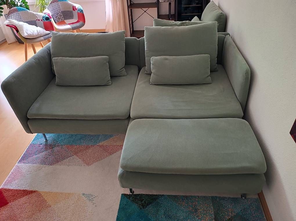 Divani: Modular Sofa - Modulsofa 3 pieces + 2 covers IKEA SÖDERHAMN – Usato da Adliswil venduto da Lorpan 3