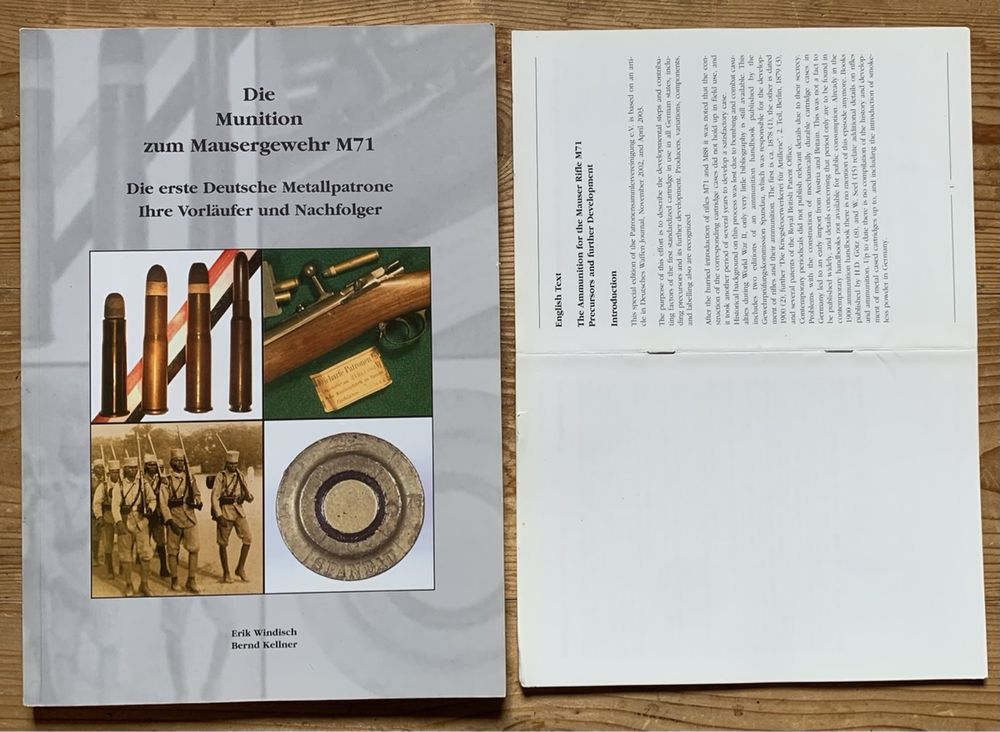 Buch Die Munition zum Mausergewehr M 71 1