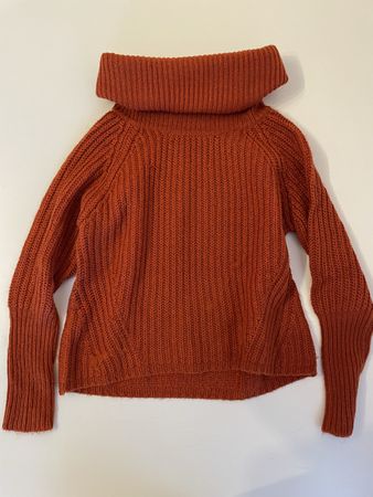 Vila Strickpullover, Gr. S, rostrot - ideal für den Herbst!